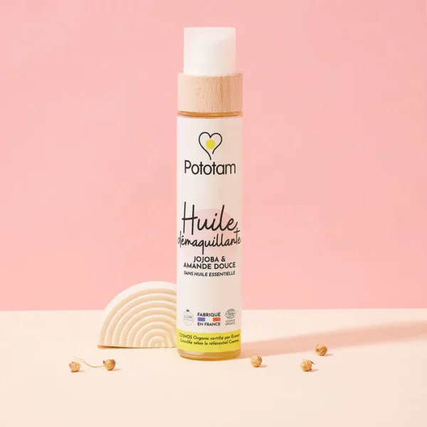 Huile Démaquillante Jojoba et Amande douce – 100 ml